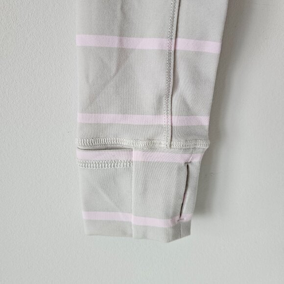 NWT LULULEMON PSHD/BRLY Pink Multi Stripe Cottony Soft Forme Jacket 4 - Picture 4 of 8